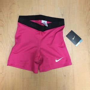 Pink brand new Nike pros