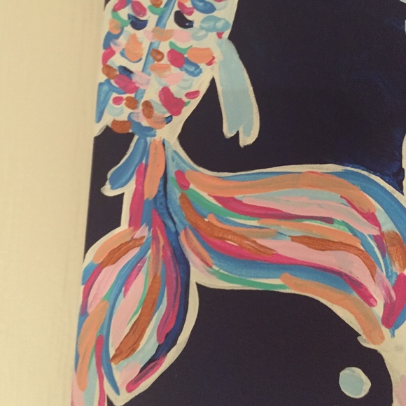 Lilly Pulitzer inspired canvas - Picture 2 of 4