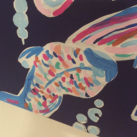 Lilly Pulitzer inspired canvas - Picture 3 of 4