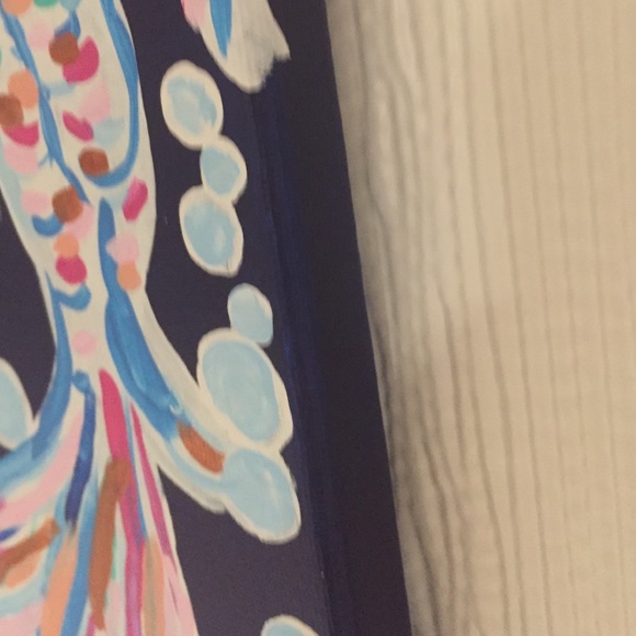 Lilly Pulitzer inspired canvas - Picture 4 of 4