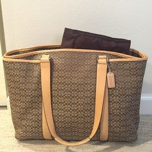 Classic COACH Diaper Bag