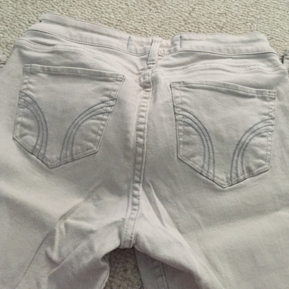 light grey/khaki Hollister skinny pants