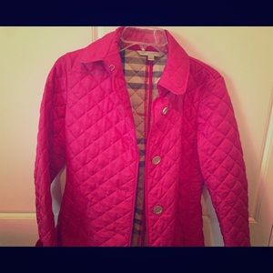 BURBERRY BRIT Diamond Quilted Jacket