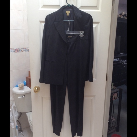 Women's business suit with jacket, pants and skirt