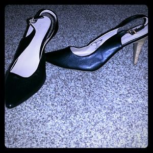 Black Pointy High Heels