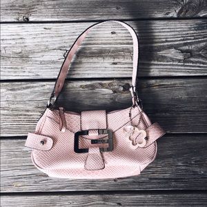 light pink guess purse