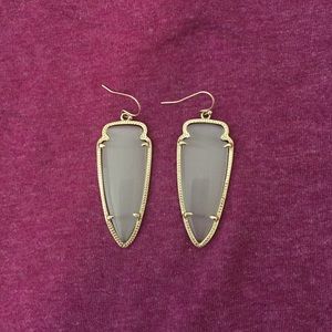 Grey Kendra Scott Skylar earrings