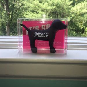 Mini pink dog
