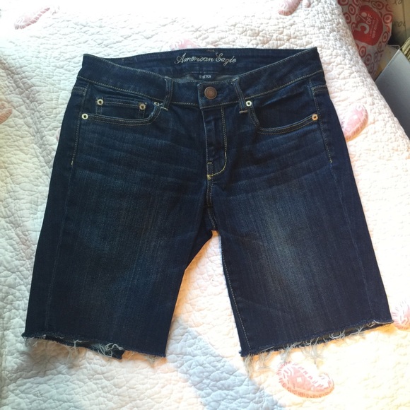Size 10 American Eagle Bermuda Jean Shorts