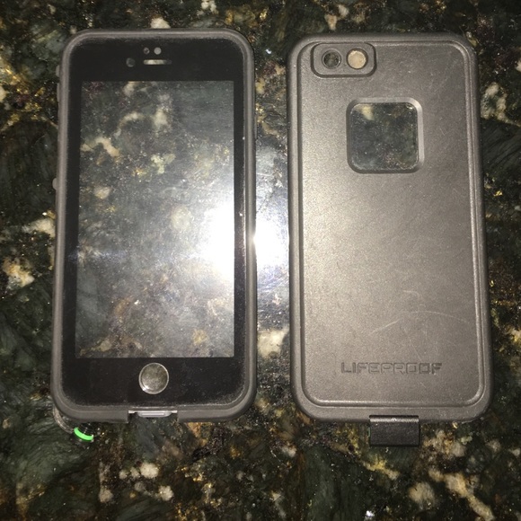 Black Lifeproof Case for iPhone 6s