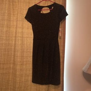 Black cocktail dress