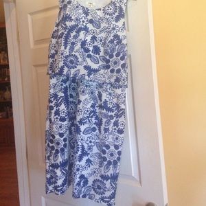 Cute flowery layered dress