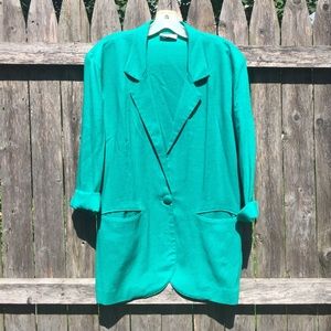 Vintage oversized 80's blazer