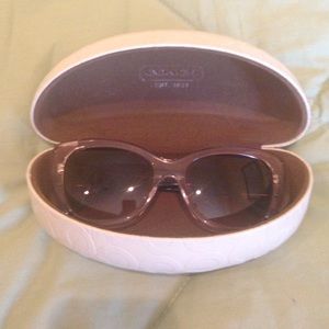 Coach glasses clear in color