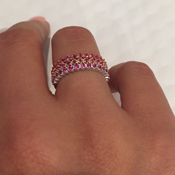Delicate dainty Stackable rings - Picture 2 of 4