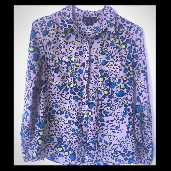 Cheetah long sleeve top
