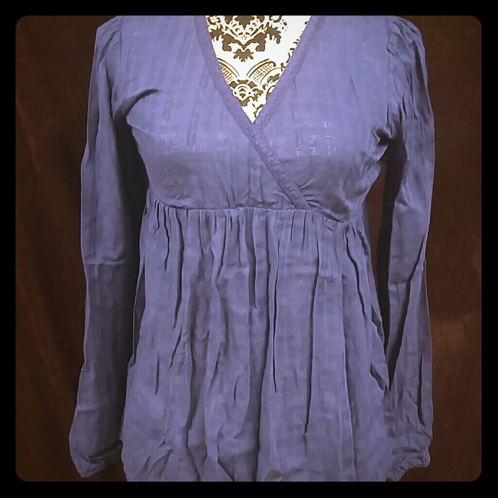 Vera Wang peasant blouse