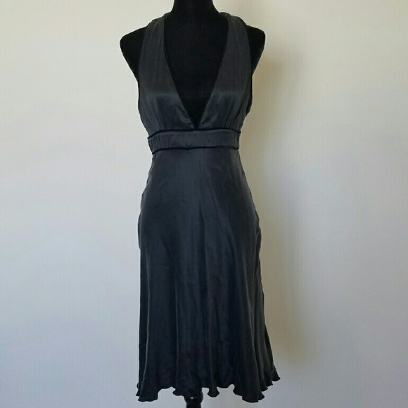 To The Max Silk Black Halter Size 0