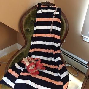 Striped Gap Maxi Dress