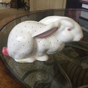 Authentic Tiffany brand new bunny piggy bank