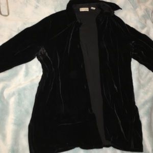 Ann Taylor Velvet Button Down