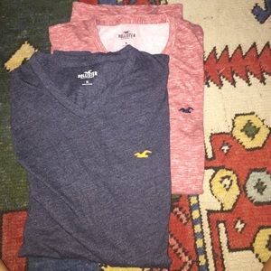 two hollister shirts