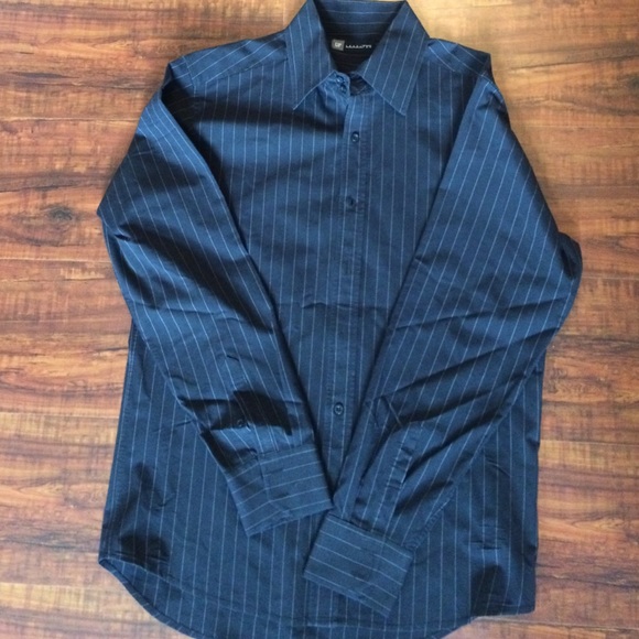 Black men's dress shirt