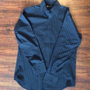 Black men's dress shirt