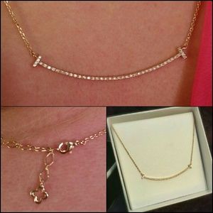 SOLD - Rose Gold Bar Necklace