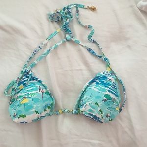 lilly Pulitzer bathing suit top