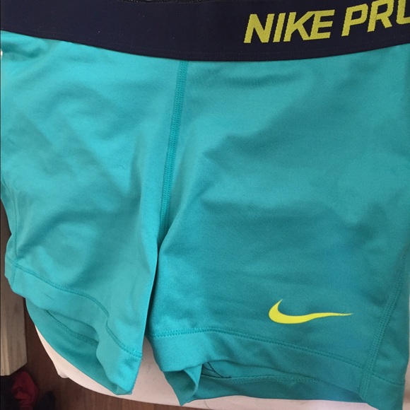 2 PAIRS of Nike Pro Spandex Shorts - Picture 3 of 4