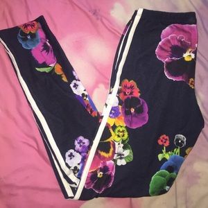 Floral Adidas Leggings