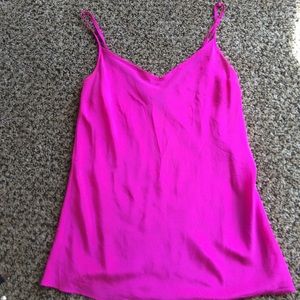J.crew pink silk cami