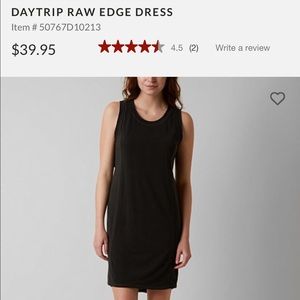 DAYTRIP RAW EDGE DRESS