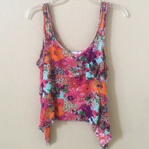 Multicolor Floral Loose Top!