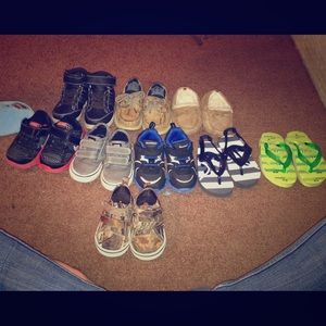 Shoes and shorts