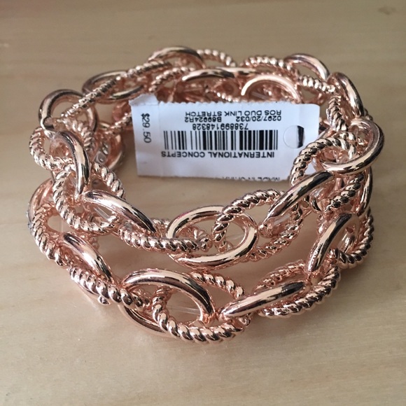 Rose gold bracelet