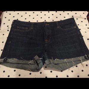 Jcrew jean shorts