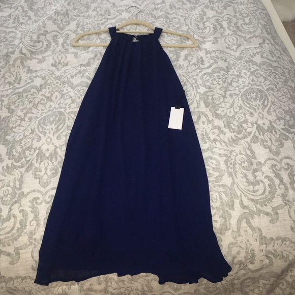 Nordstrom ASTR dress in navy blue