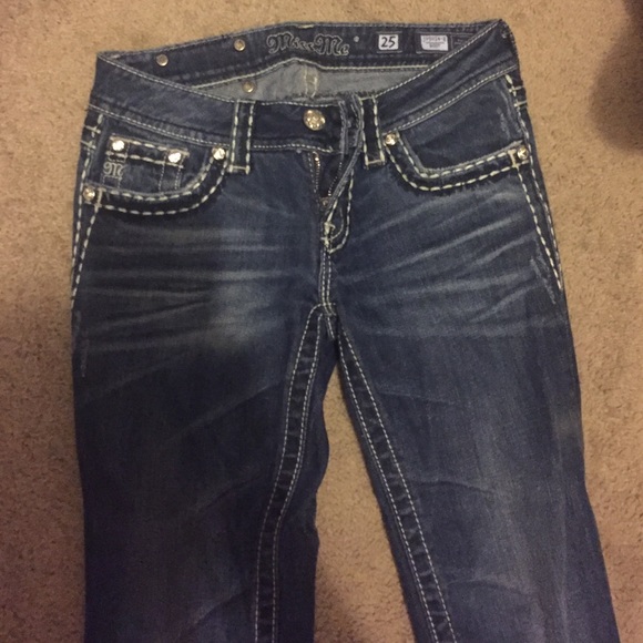 Miss Me Jeans - worn once. Size 25