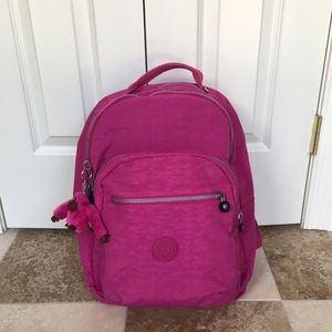 Kipling Pink Backpack