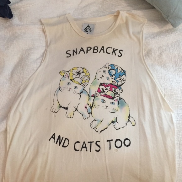 UNIF distressed Muscle tee