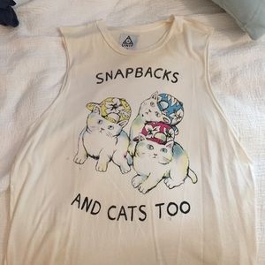 UNIF distressed Muscle tee