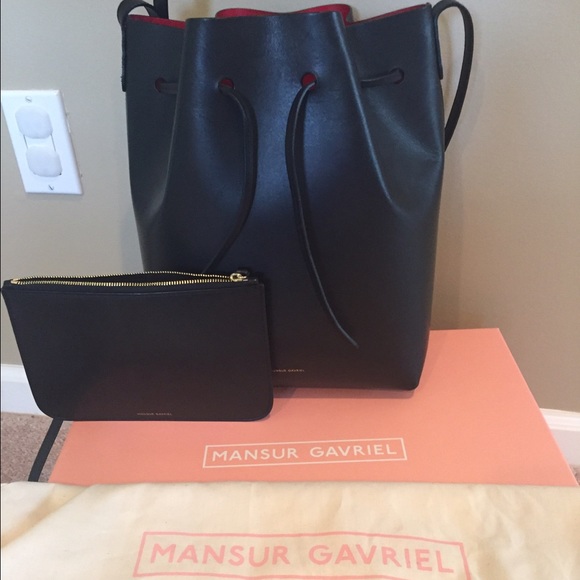 Mansur Gavriel large bucket bag
