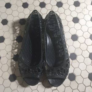 jelly shoes
