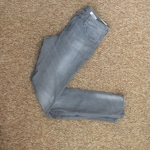 Long Skinny Gray Jeans - H&M 31x32