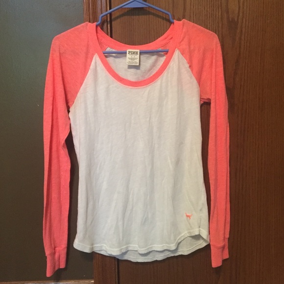 PINK Victoria's Secret baseball tee