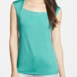 Teal green Classiques Entier Top Large
