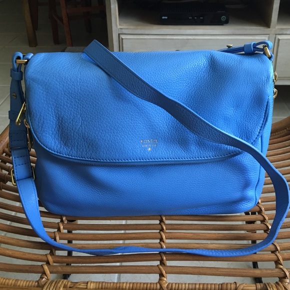 Fossil soft leather cross body