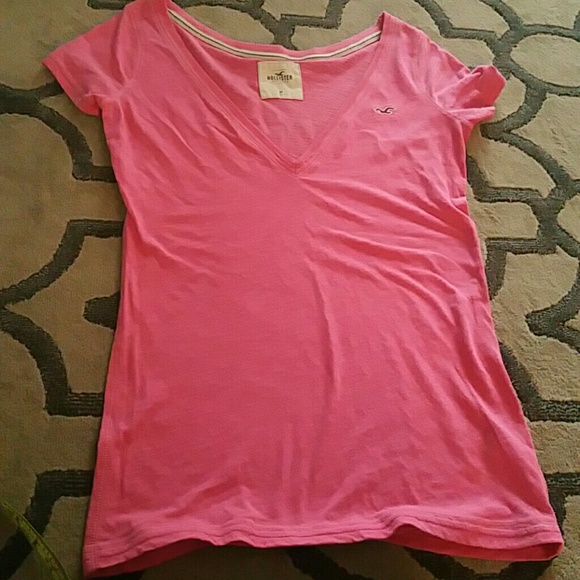 Pink Hollister the shirt